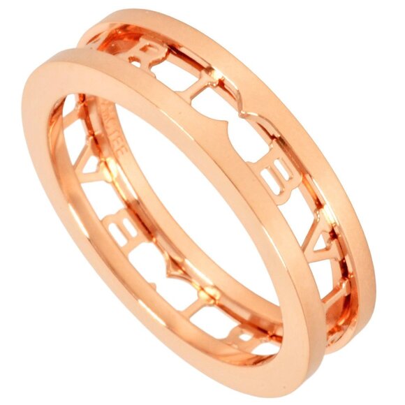 BVLGARI 18k Pink Ring #60 - Picture 1 of 5